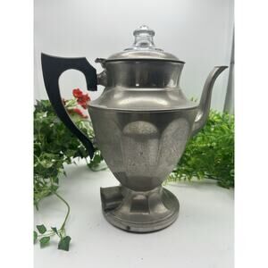 Vintage ROYAL ROCHESTER Electric Percolator Coffee Pot. Once Owned By Alan Ladd.